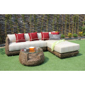 Trendy Classy Design Water Hyacinth Sofa Set For Indoor Living Room Natural Wicker Furniture